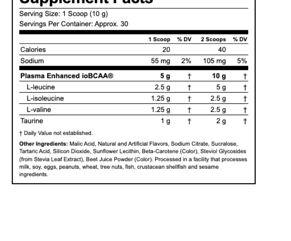 Información nutricional